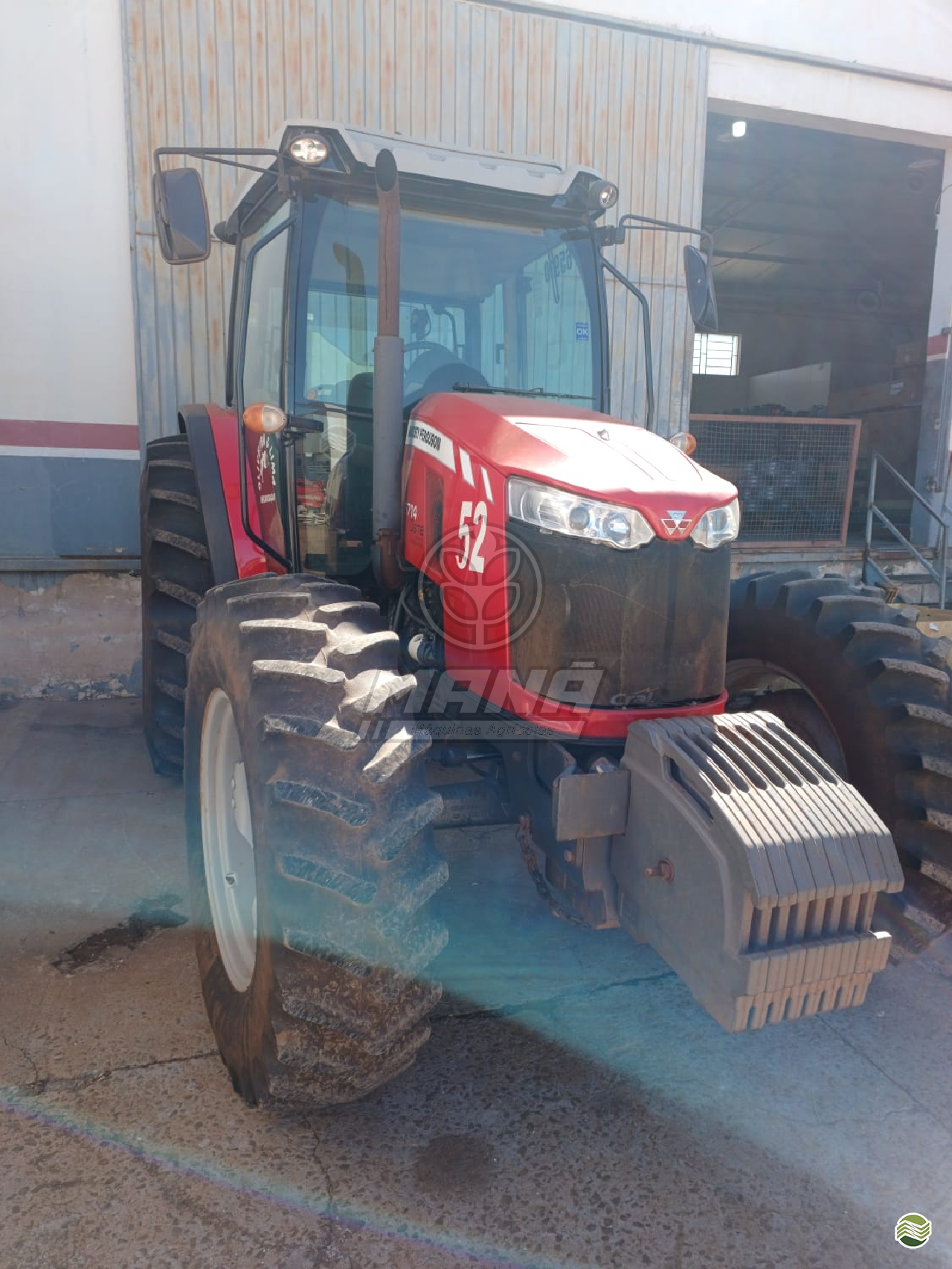 TRATOR MASSEY FERGUSON MF 6714 Tração 4x4 Mana Máquinas RIBEIRAO PRETO SÃO PAULO SP